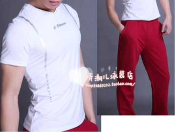 日韓潮流新風(fēng)尚 2012新款運(yùn)動健身套裝，打造時(shí)尚型男